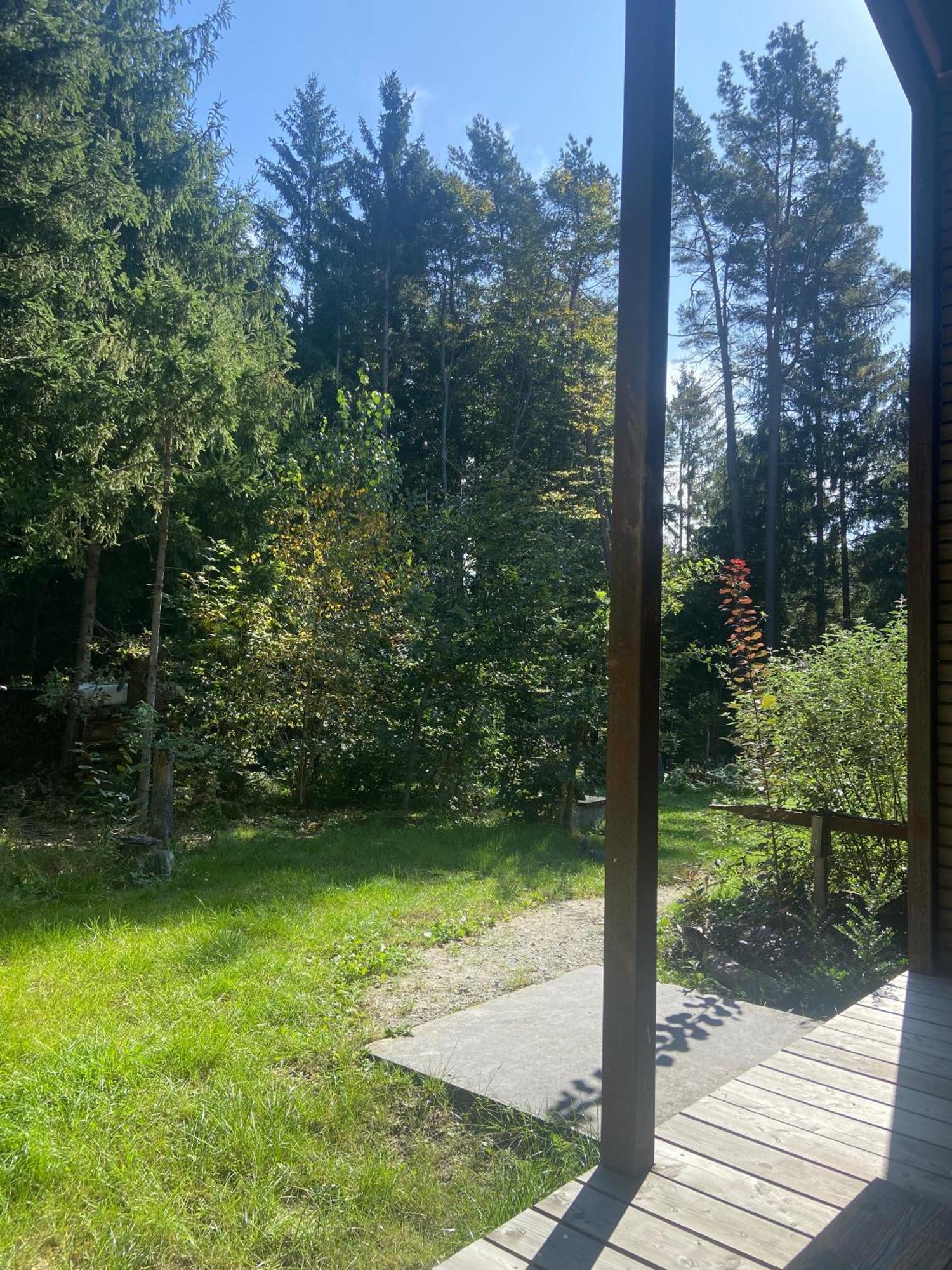 Modernes Tinyhouse Trailer Cabins Am Waldrand - Mit Seezugang Eging Buitenkant foto